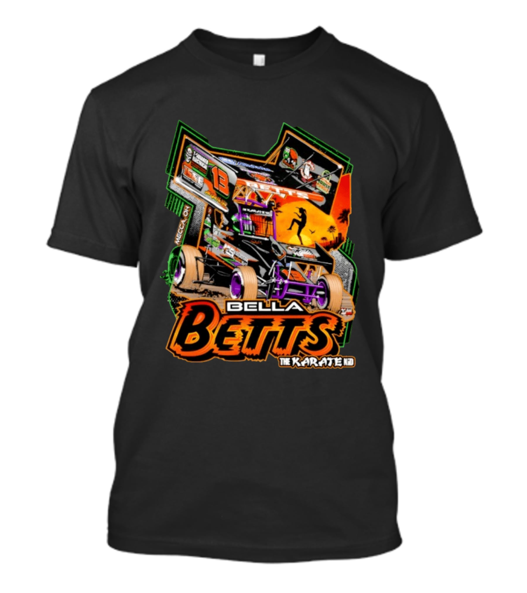Bella Betts Karate Kid Racing 2026 Season Launch 13 McCreery Competition T-Shirt