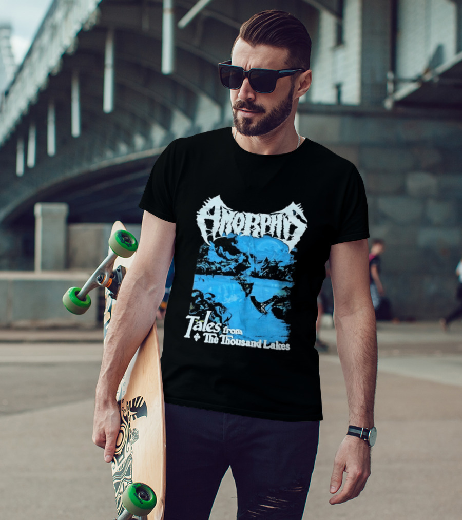 Amorphis Tales From The Thousand Lakes Scenic Landscape T-Shirt