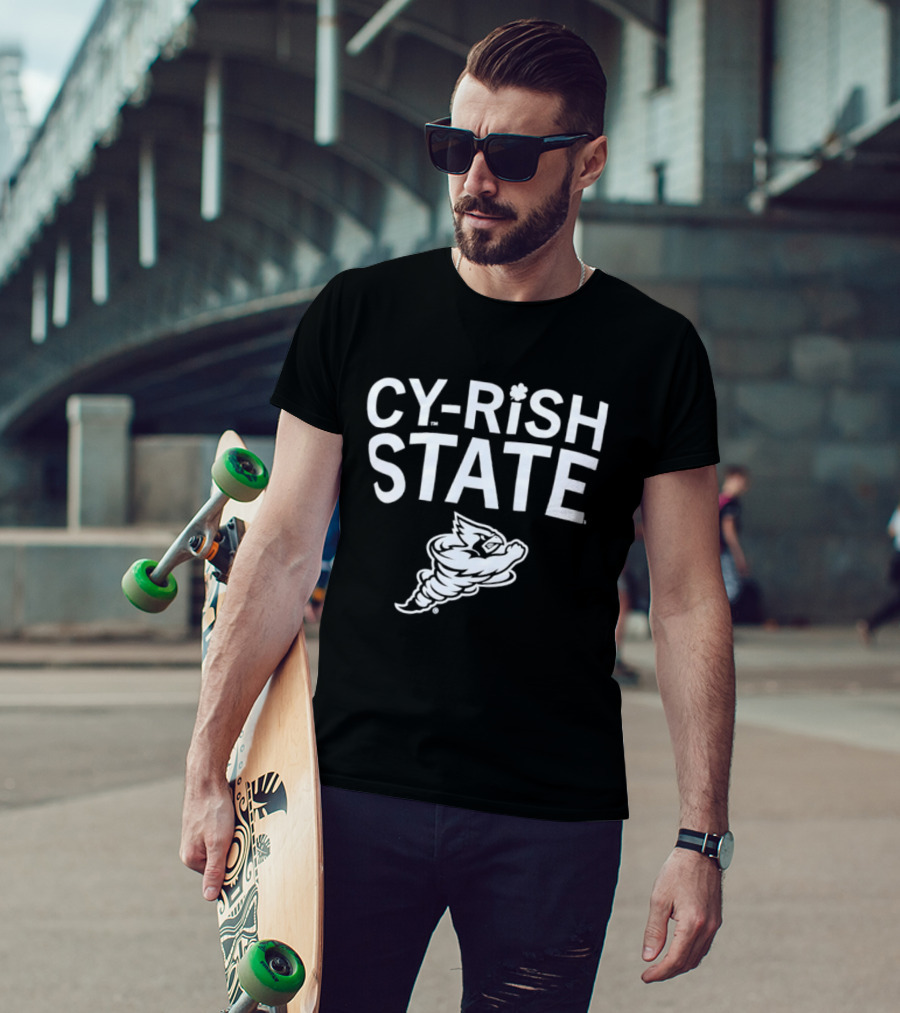 Cy Rish State St Patrick's Day Iowa State Cyclones T-Shirt