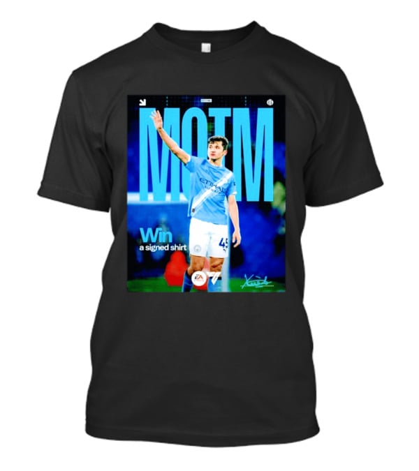 MOTM Win Signed Etihad Airways EA Sports Khusanov T-Shirt