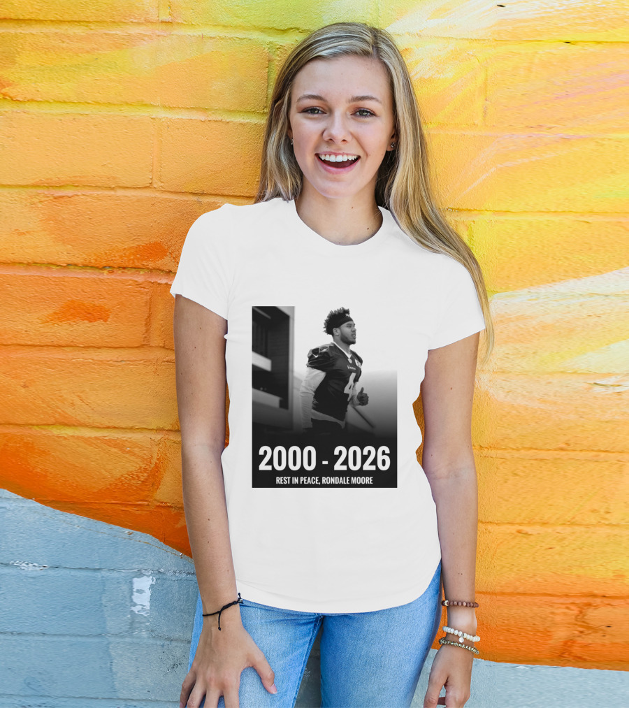Rest In Peace Rondale Moore 2000 2026 Minnesota Vikings T-Shirt