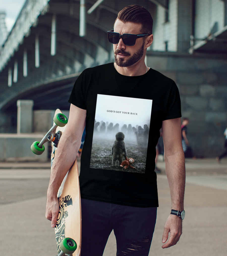 God's Got Your Back Monkey At Dawn T-Shirt