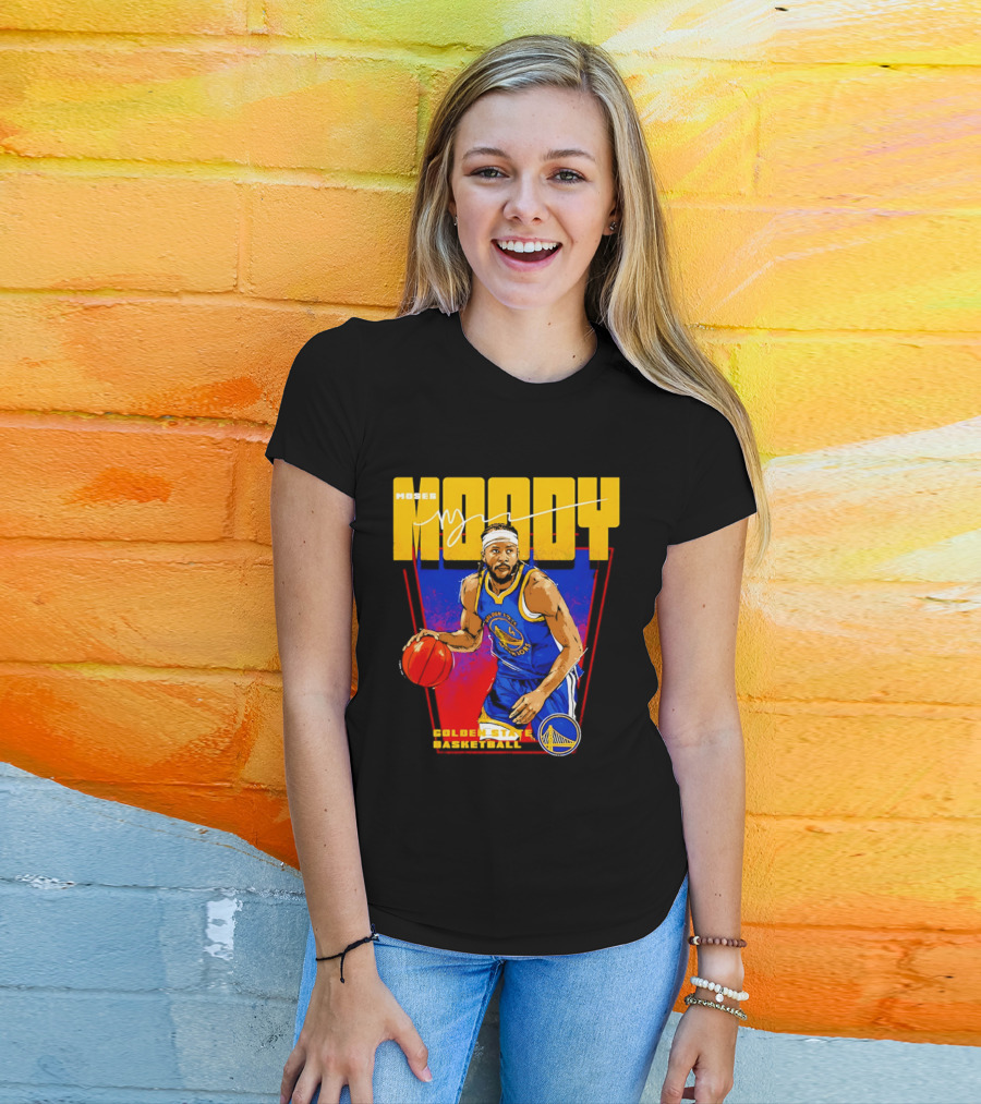Moses Moody Golden State Warriors Basketball T-Shirt