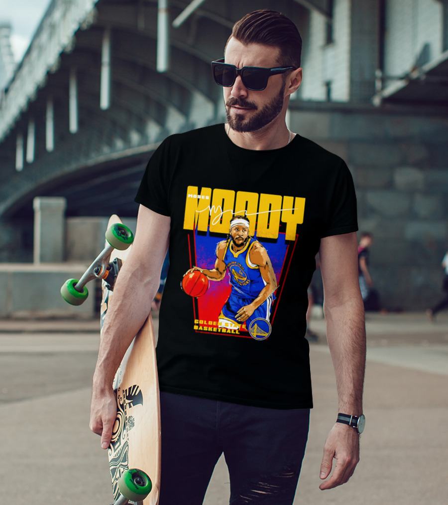 Moses Moody Golden State Warriors Basketball T-Shirt