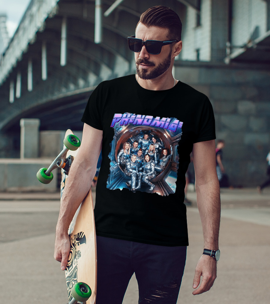 Phénomia9 Y2K Remix TV Series Space Crew T-Shirt