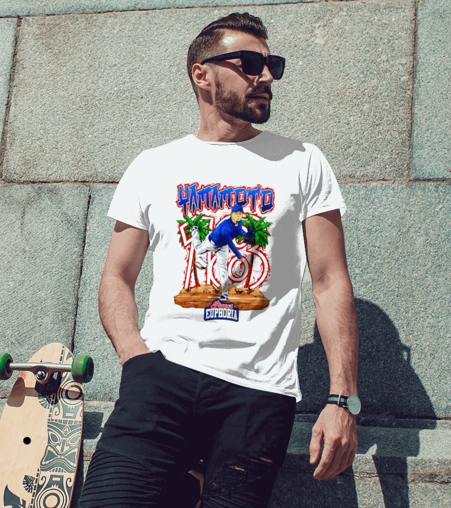 Yamamoto 103 Euphoria Hand Drawn Dodgers T-Shirt