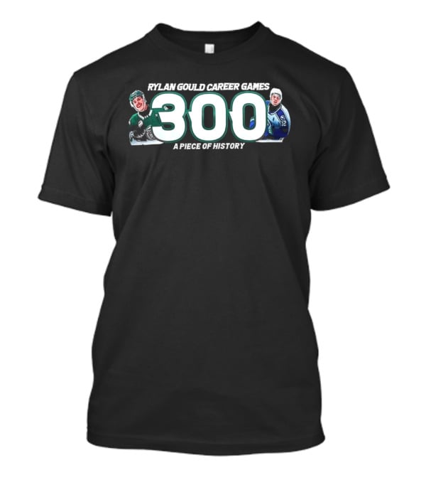 Ryan Gould Career Games 300 A Piece Of History T-Shirt