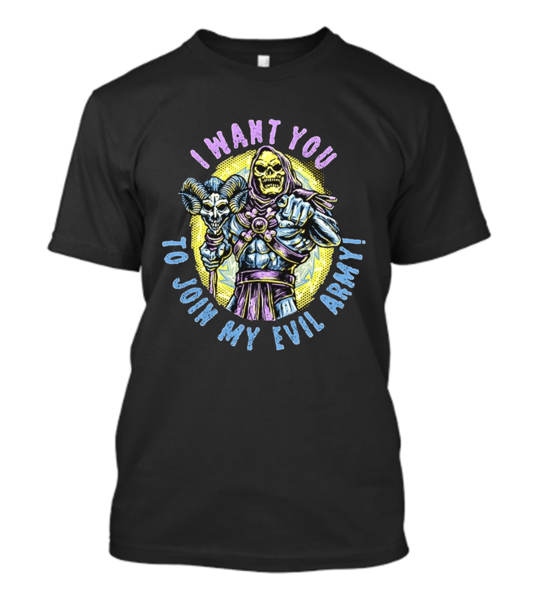 Skeletor I Want You To Join My Evil Army Masters Of The Universe T-Shirt