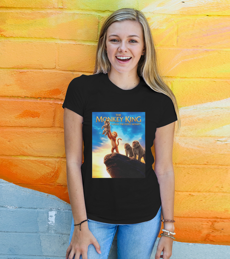 The Monkey King Punch The Fierce Monkey Epic Adventure T-Shirt
