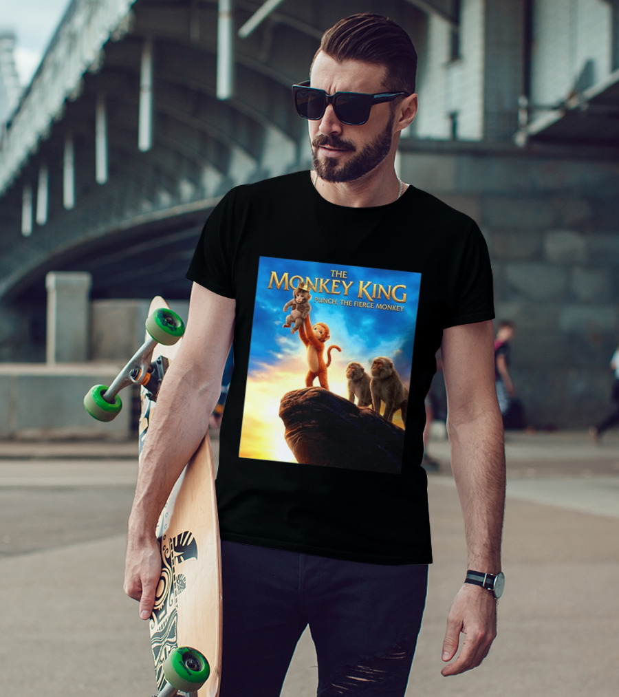 The Monkey King Punch The Fierce Monkey Epic Adventure T-Shirt