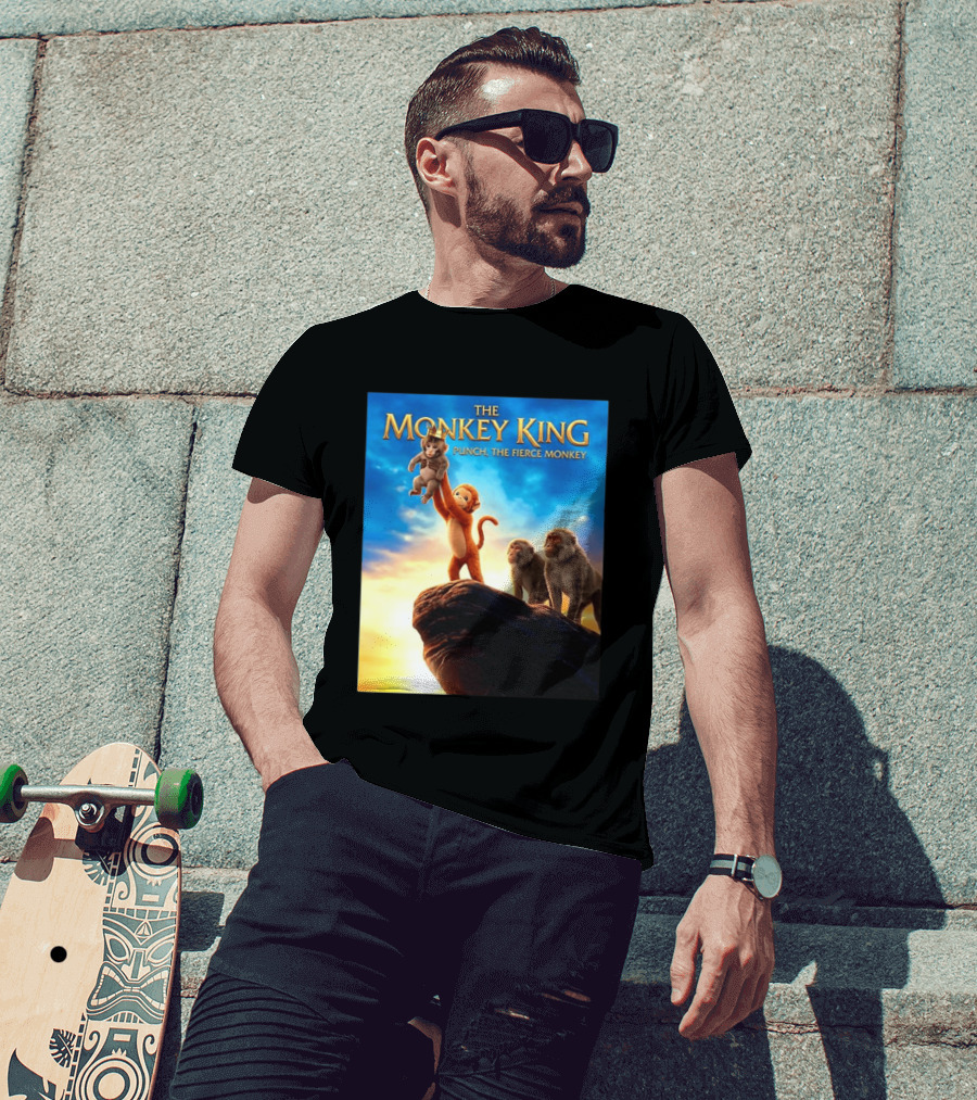 The Monkey King Punch The Fierce Monkey Epic Adventure T-Shirt