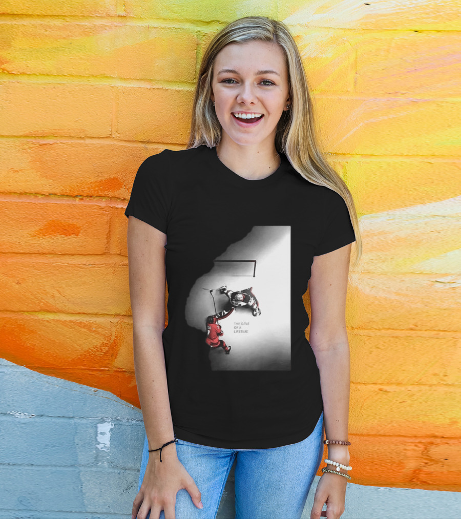 The Save Of A Lifetime Ice Hockey USA Olympics T-Shirt