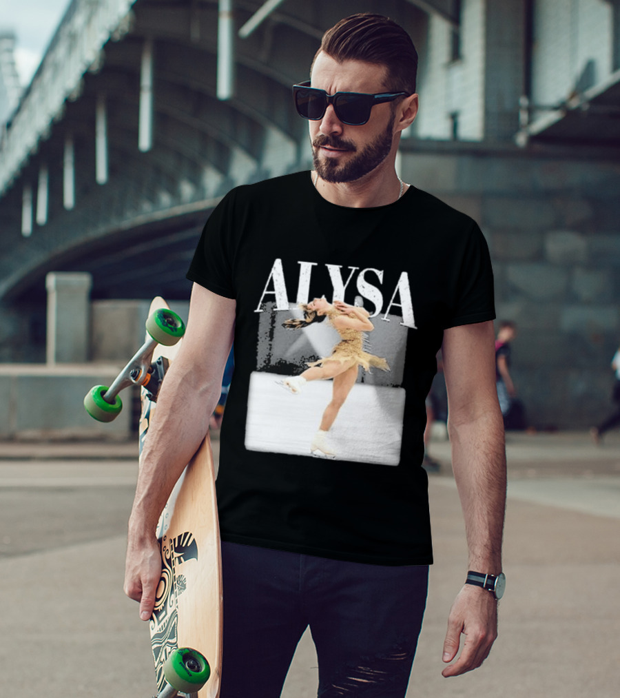 Alysa USA Skating Performance Frozen Moment T-Shirt