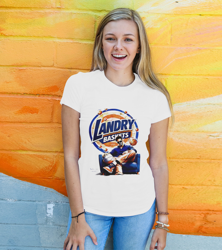 Landry Baskets Basketball Surreal Pop T-Shirt