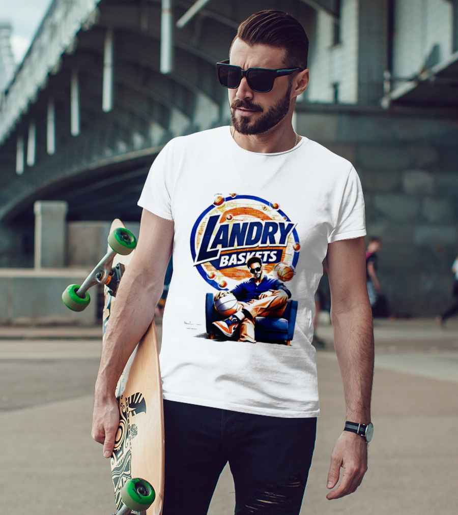 Landry Baskets Basketball Surreal Pop T-Shirt
