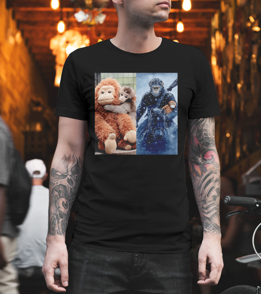 Punch Kun Monkey Evolution Young To Adult 2026 T-Shirt