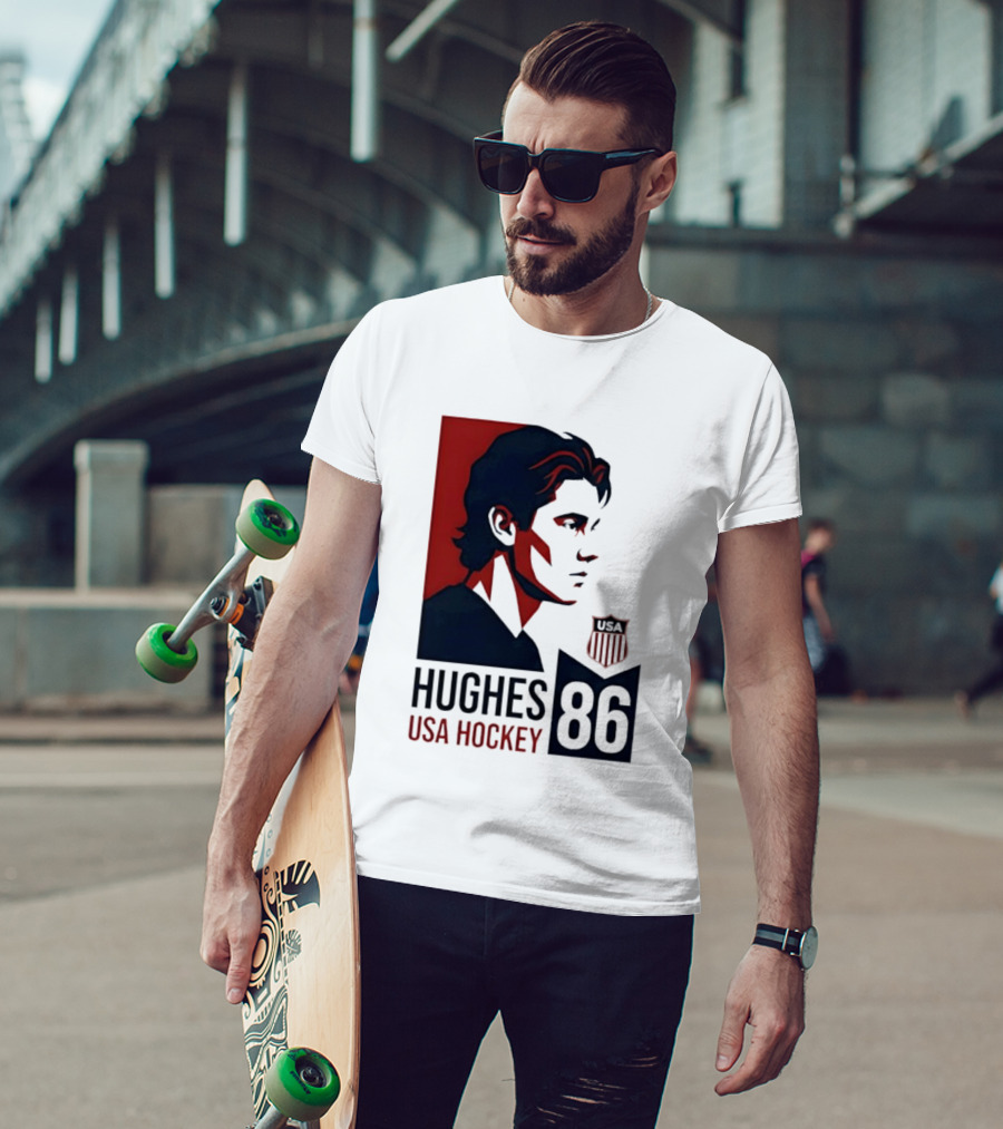 Hughes USA Hockey 86 Winter Olympic Team 2026 T-Shirt