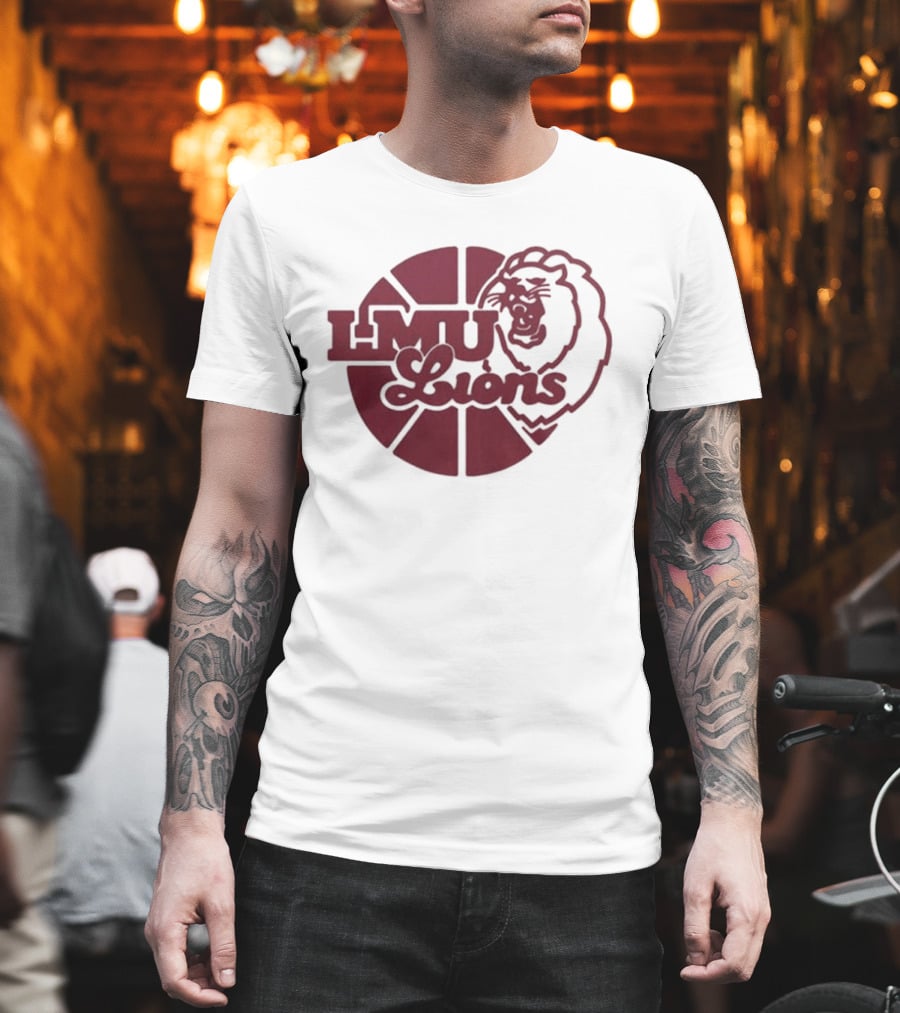LMU Lions Basketball Throwback Night 2026 T-Shirt