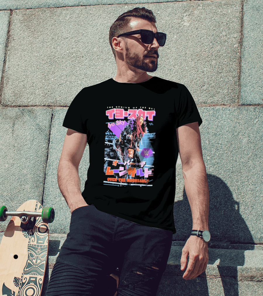 The Genius Of The Sky Iyo Sky Over The Moonsault WWE T-Shirt