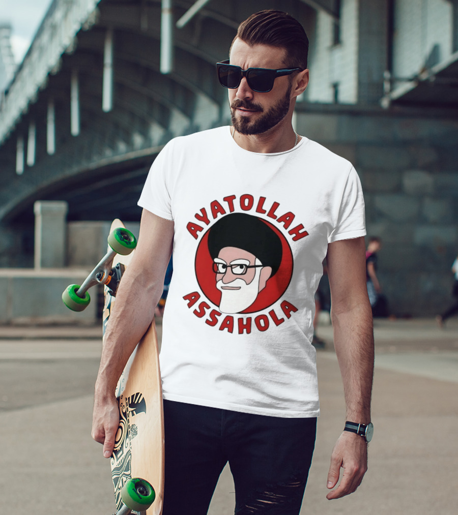 Ayatollah Assahola Cartoon T-Shirt