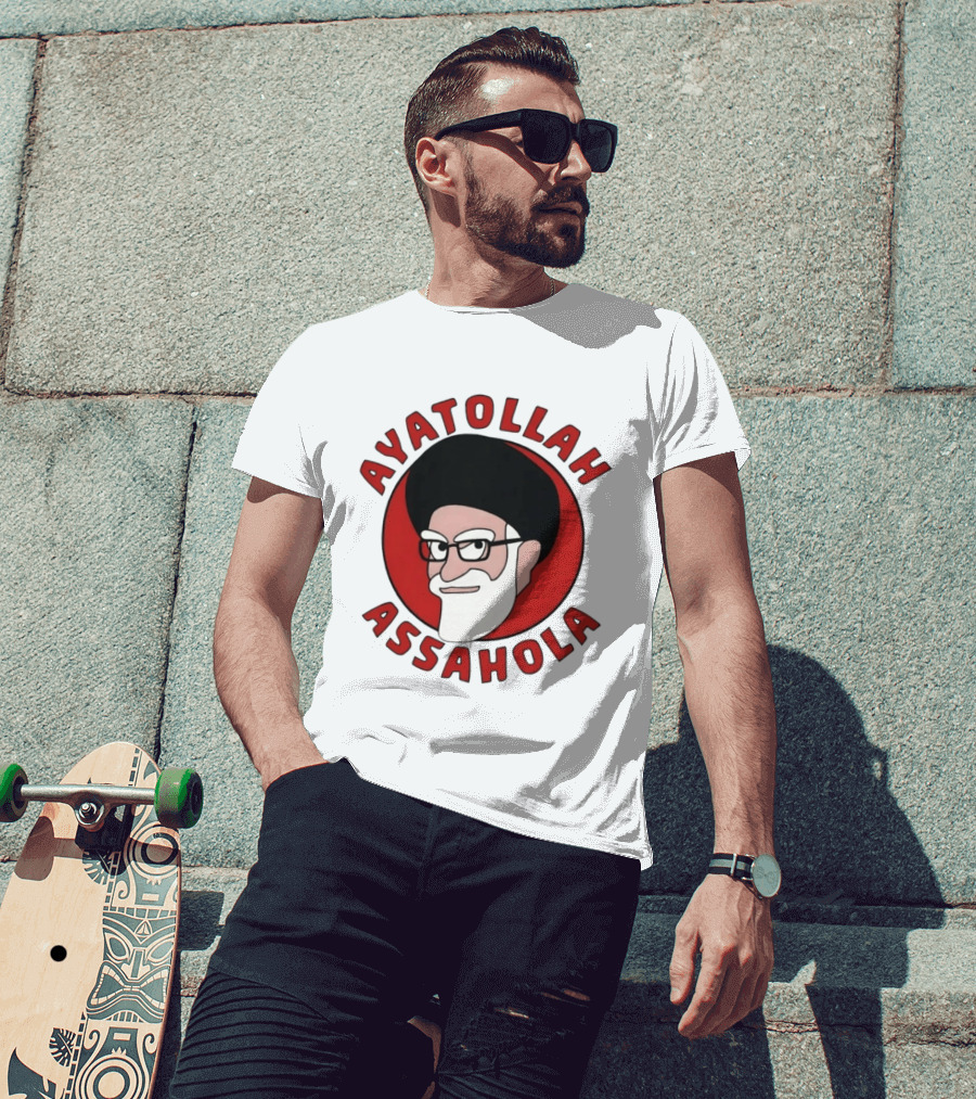 Ayatollah Assahola Cartoon T-Shirt