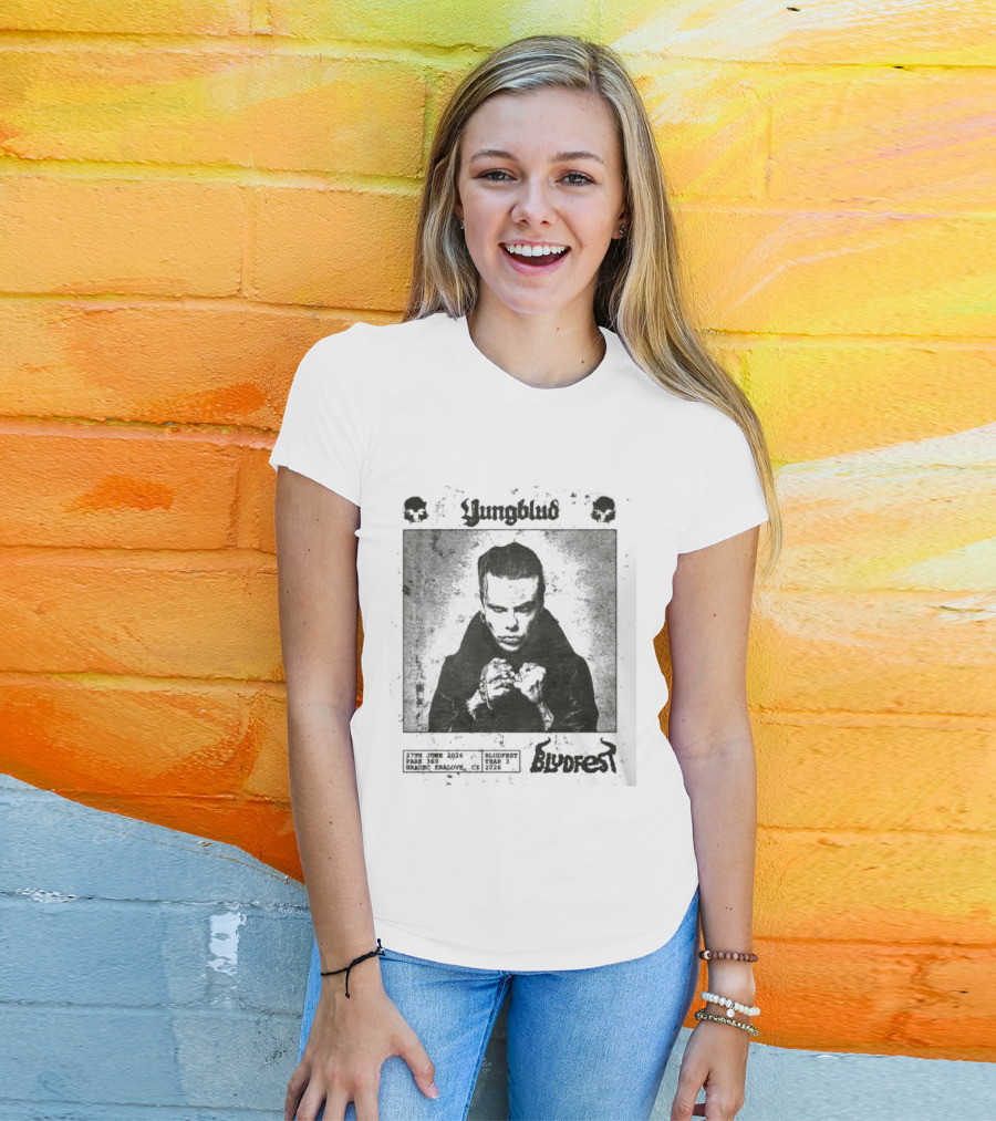 Yungblud Bludfest 2026 June 27th Park 360 Hradec Kralove Czech Republic T-Shirt