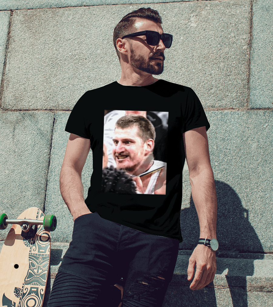 Jokic Confronts OKC After Lu Dort Foul Incident T-Shirt
