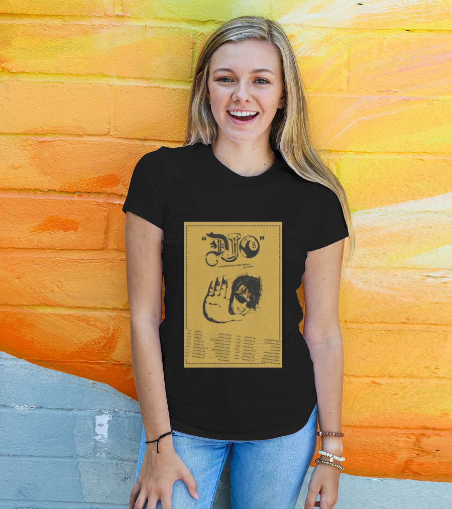 Djo Supporting Tame Impala Tour 2026 Dates And Locations T-Shirt
