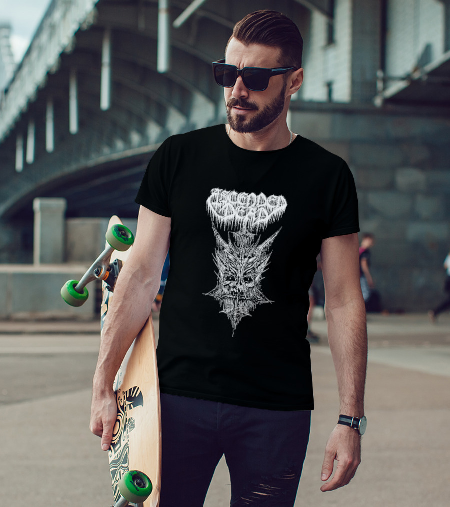 Ascended Dead Sigil Dripping Skull T-Shirt