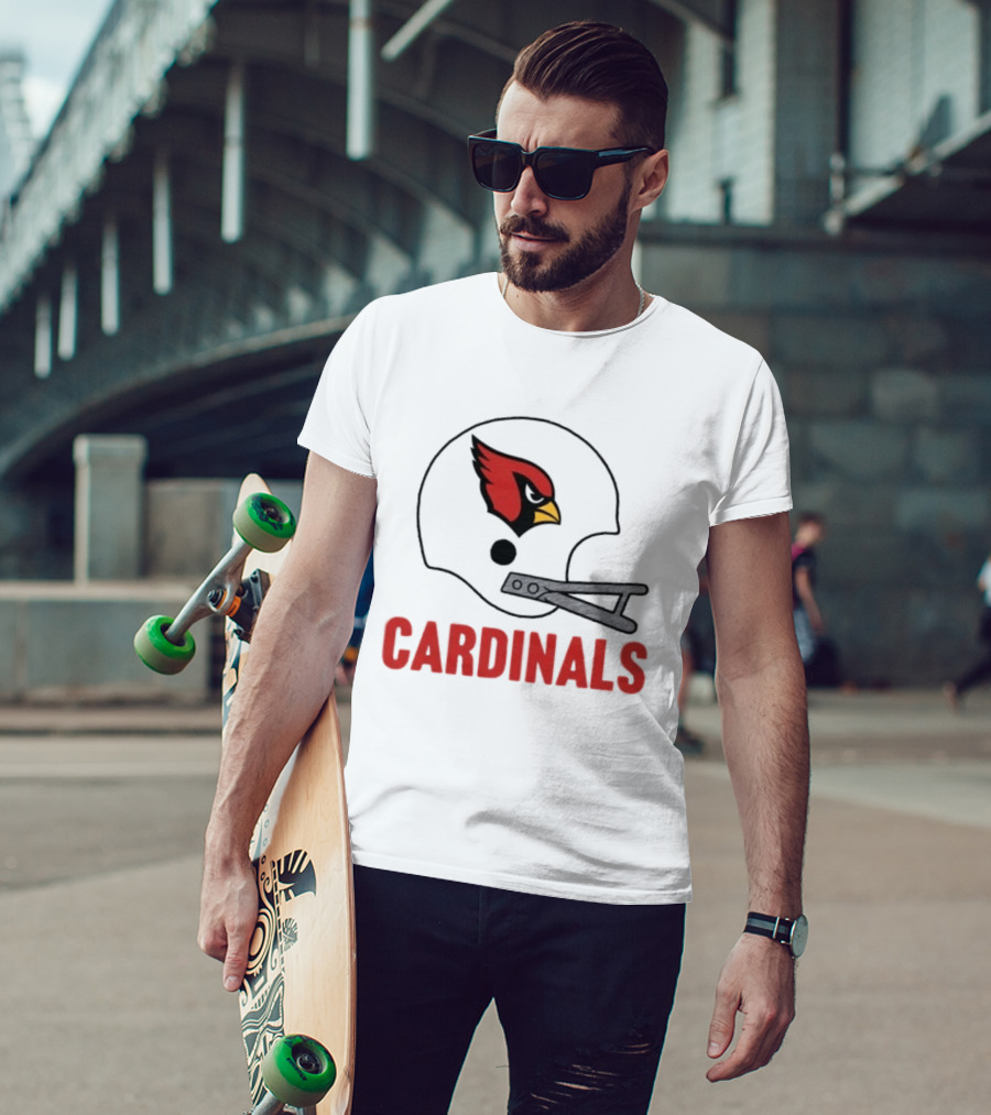 Arizona Cardinals Big Helmet Cardinals T-Shirt