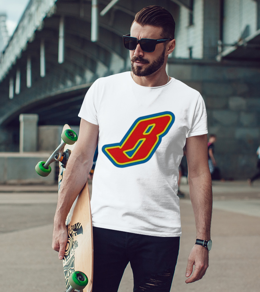 Billionaire Boys Club Flying B Blue Yellow Red в T-Shirt