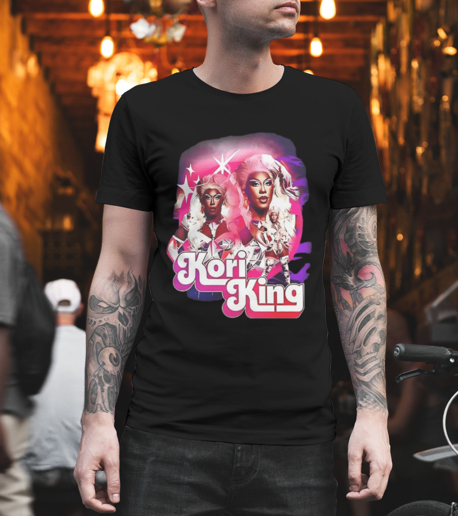 Kori King Collage Stars and Glamour T-Shirt