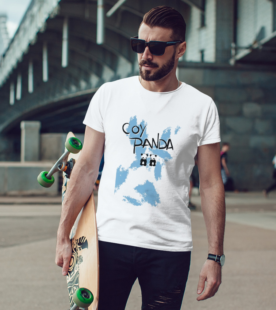 Coy Panda Chaos Like It's Paint T-Shirt