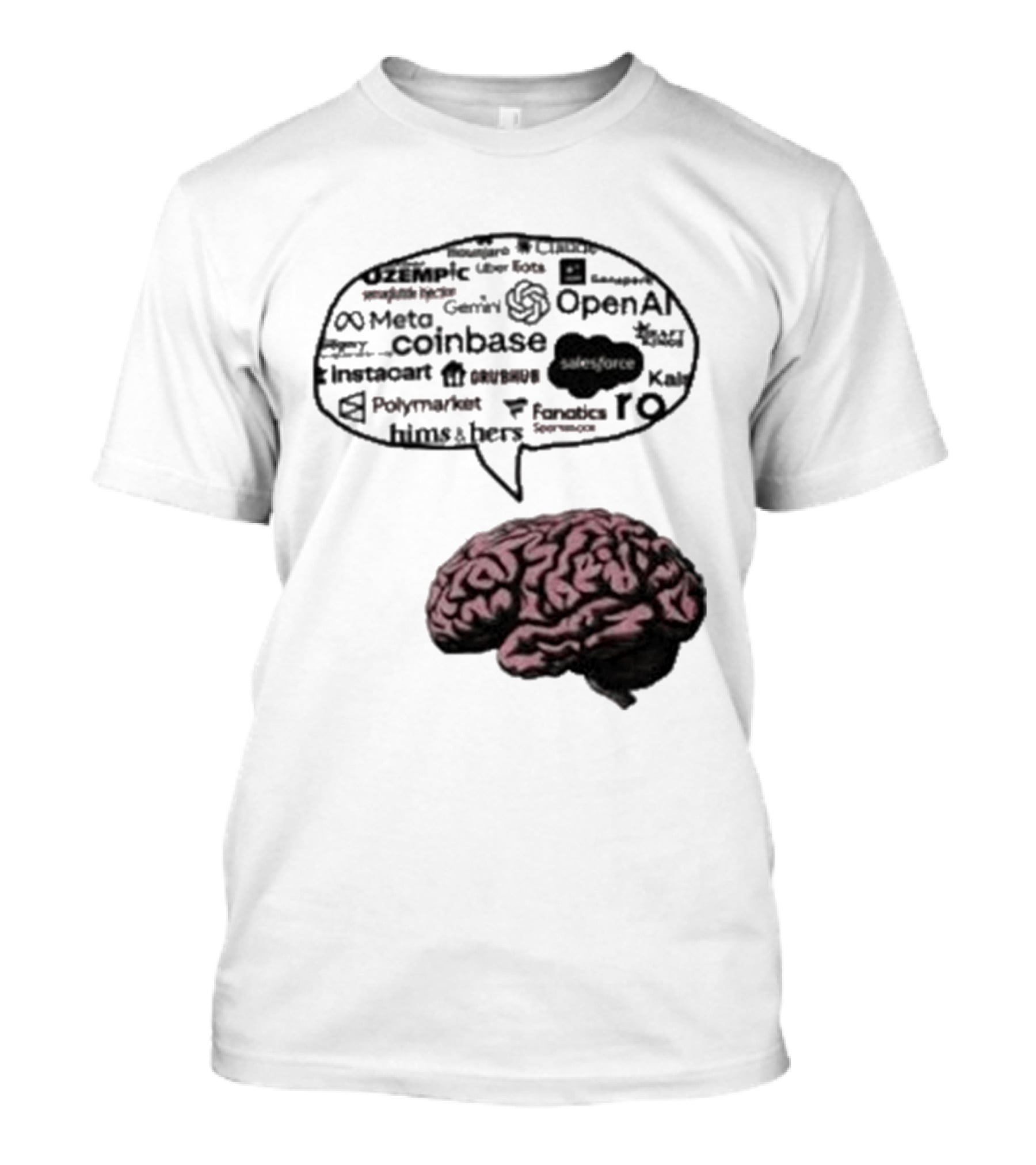 Crying In The Club Capitalism Slop OpenAI Coinbase Meta Salesforce T-Shirt