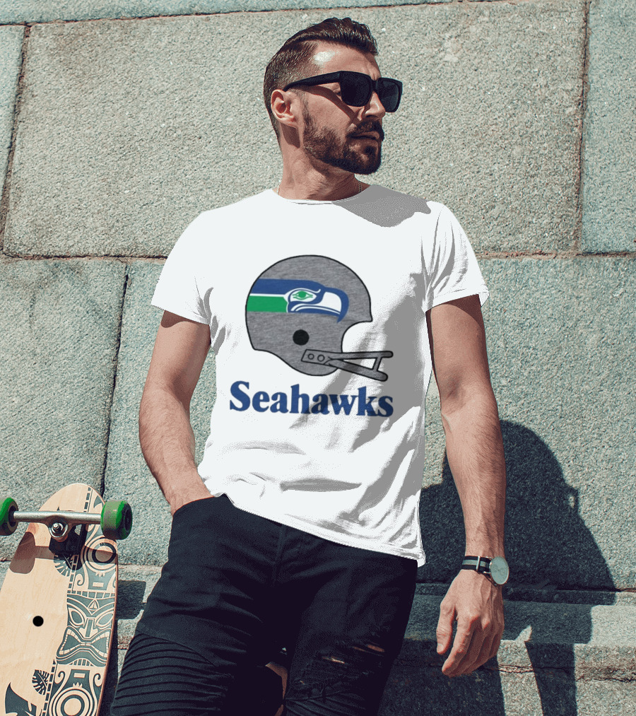 Seattle Seahawks Helmet Seahawks T-Shirt