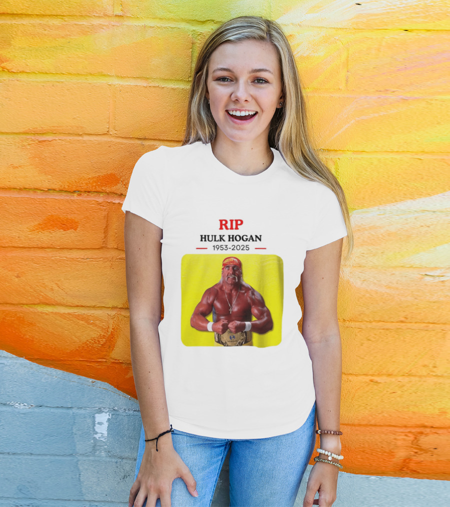 RIP Hulk Hogan 1953 2025 Wrestling Legend T-Shirt
