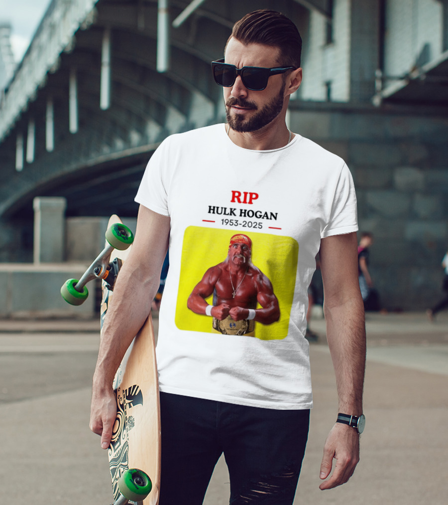 RIP Hulk Hogan 1953 2025 Wrestling Legend T-Shirt