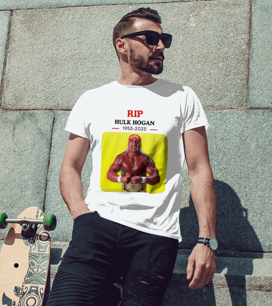 RIP Hulk Hogan 1953 2025 Wrestling Legend T-Shirt