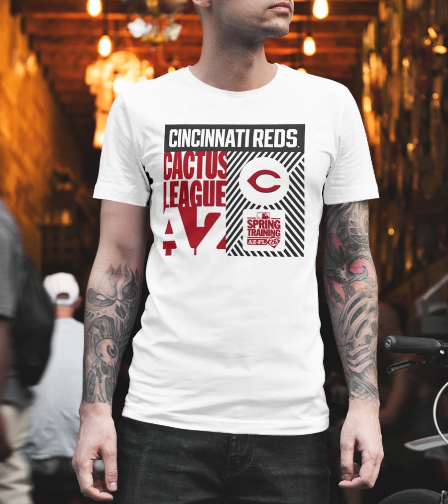 Cincinnati Reds Cactus League AZ 2026 Spring Training T-Shirt