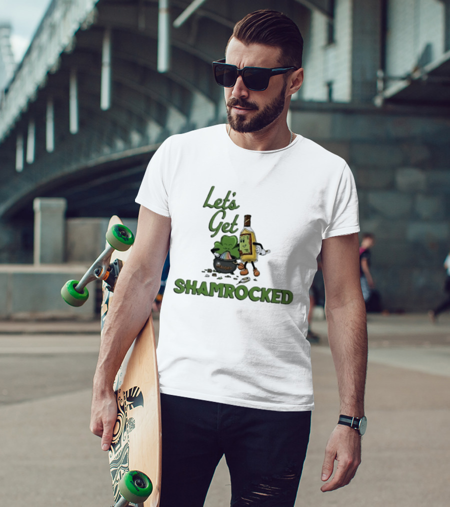 Let's Get Shamrocked Malört St. Patrick's Day T-Shirt