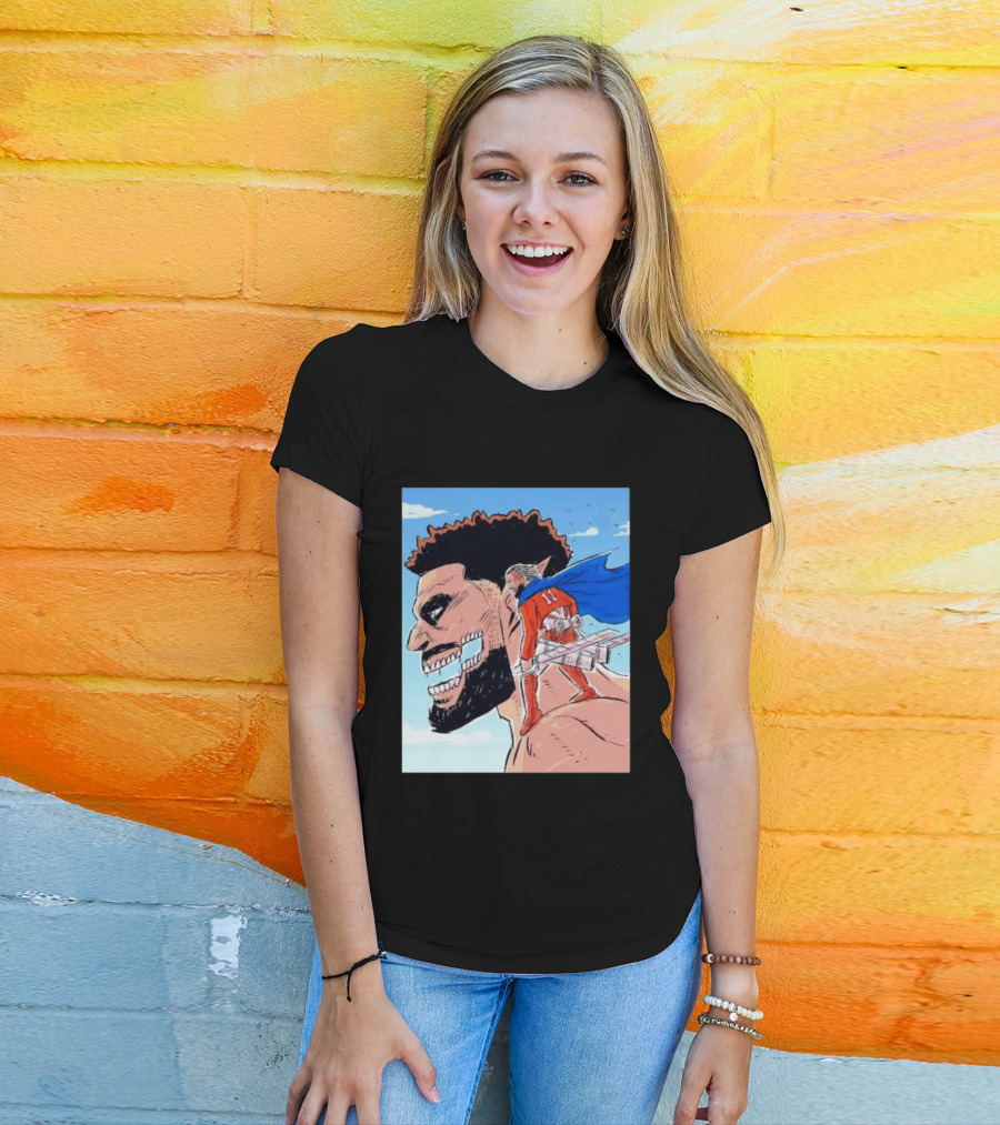Attack On Titan Jalen Brunson New York Knicks T-Shirt