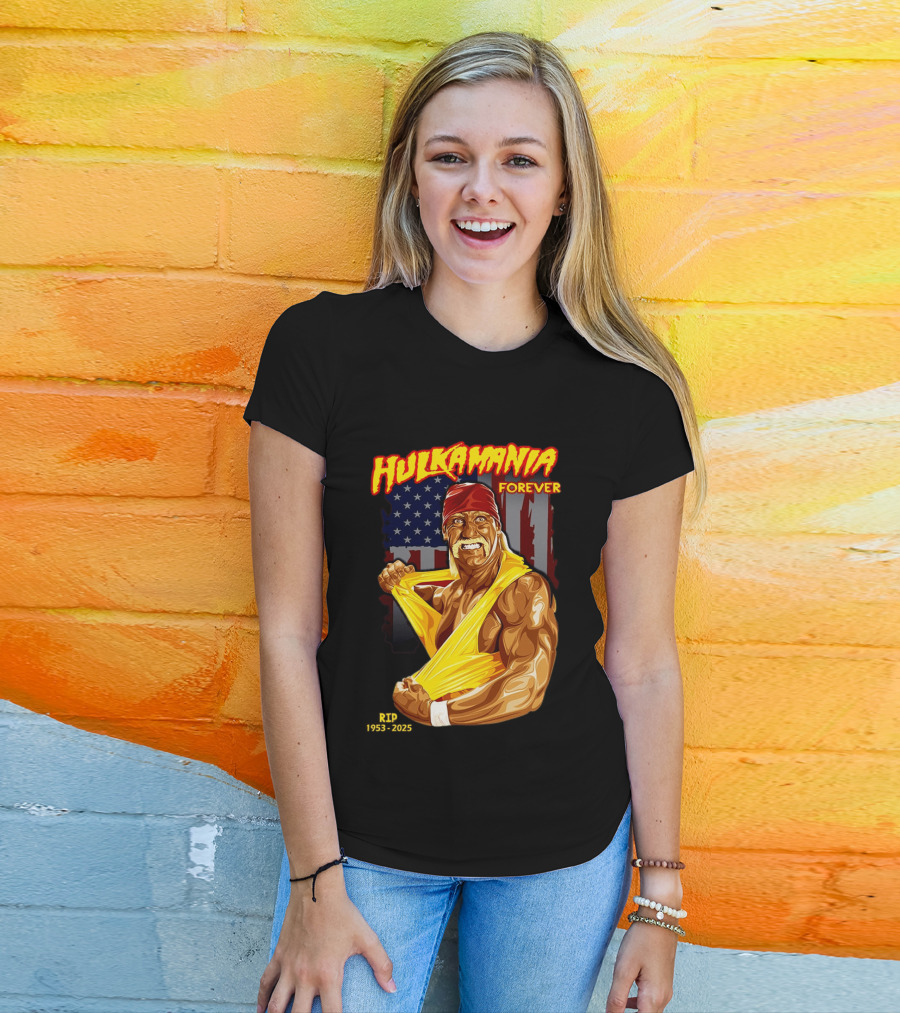 Hulkamania Forever American Icon 1953 2025 T-Shirt