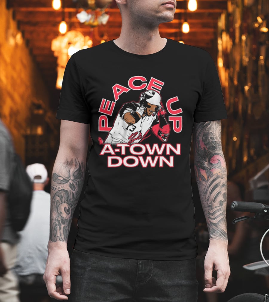 Ronald Acuna Jr Peace Up A Town Down T-Shirt