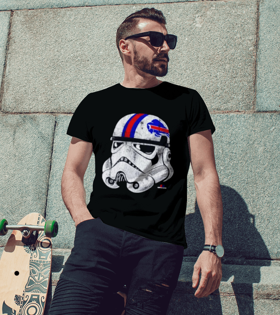 Buffalo Bills Storm Trooper Helmet Mafia T-Shirt