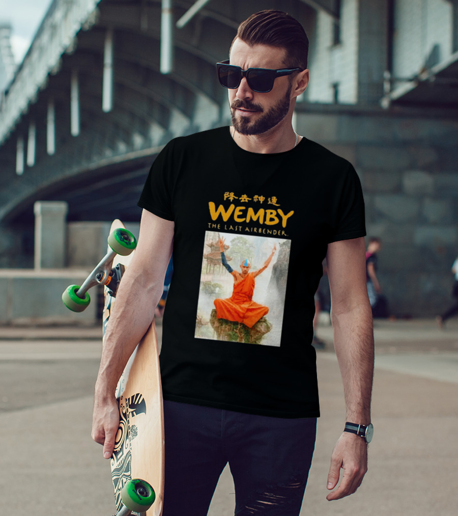 Wemby The Last Airbender Avatar Parody Monk T-Shirt