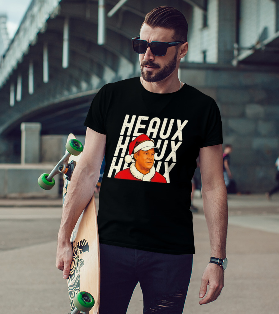 HEAUX HEAUX HEAUX Lane Kiffin Santa Hat T-Shirt