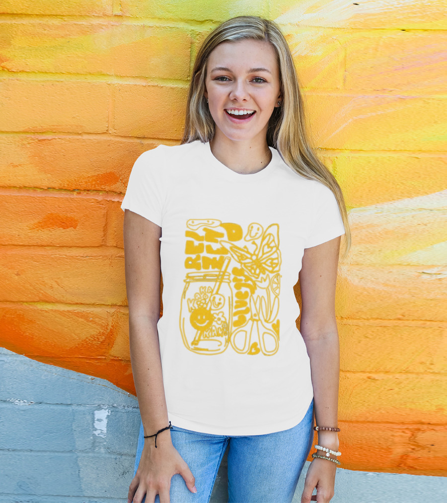 Jessie Kakao Read Dream Nothing Summer Butterfly Sunshine T-Shirt