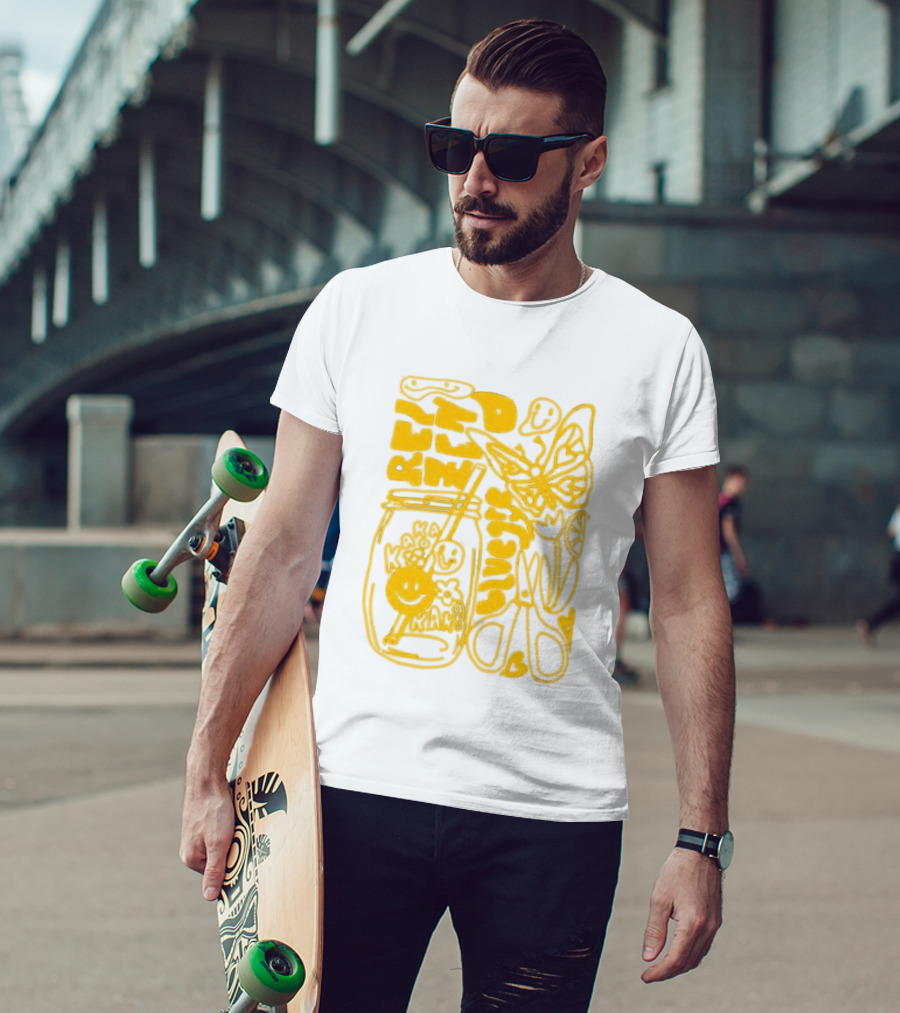Jessie Kakao Read Dream Nothing Summer Butterfly Sunshine T-Shirt