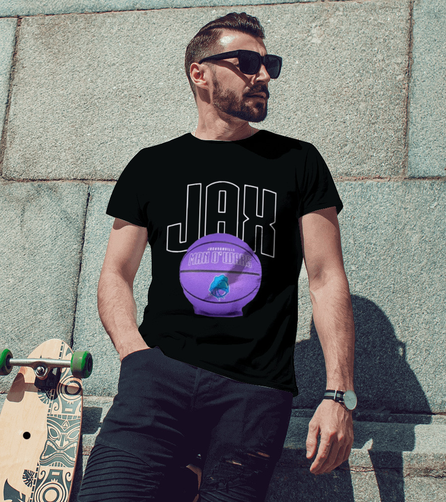 Jacksonville JAX Man O'Wars Basketball Team T-Shirt