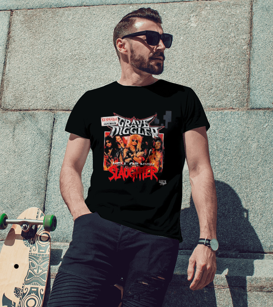 Ice Nine Kills Grave Diggler Hell Or High Slaughter From Ready Or Not 2 Here I Come T-Shirt